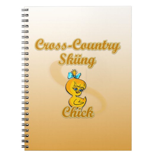 Langlaufloipe Notizblock (Vorderseite)