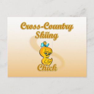 Langlaufloipe Postkarte