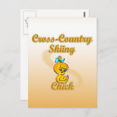 Langlaufloipe Postkarte (Vorne/Hinten)