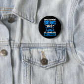 Langlaufpapa wie ein normaler Papa, aber cool Button (Beispiel)