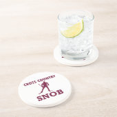 Langlaufski Getränkeuntersetzer (Seite)