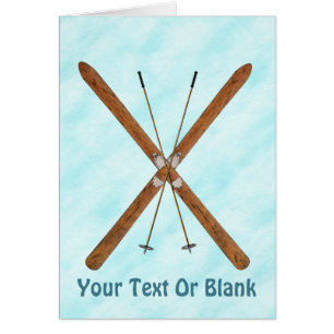 Langlaufski im Schnee