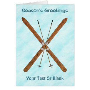 Langlaufski im Schnee