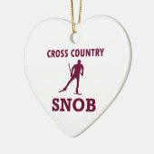 Langlaufski Keramikornament (Links)