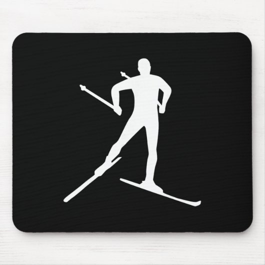 Langlaufski Mousepad (Vorne)
