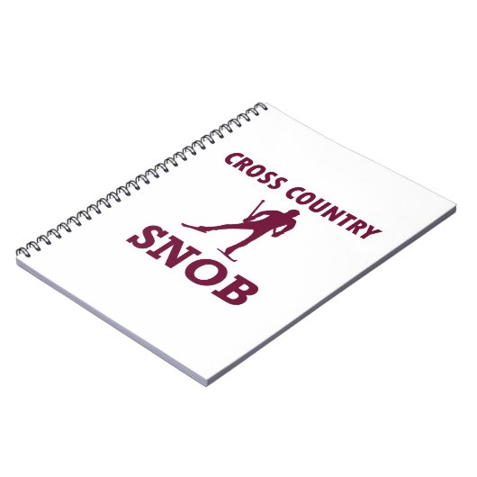 Langlaufski Notizblock (Linke Seite)