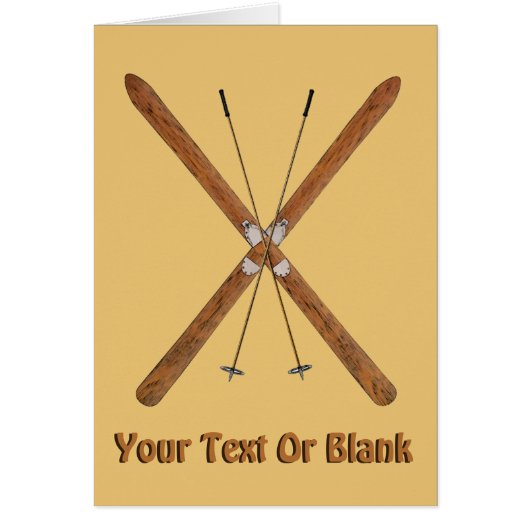 Langlaufskier und Polen (Vorne)