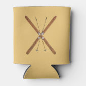 Langlaufskier und Polen Dosenkühler (Vorderseite)