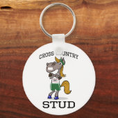 Langlaufstute Schlüsselanhänger (Vorderseite)