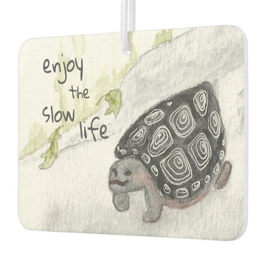 Langlebige Aquarelle Autolufterfrischer (Links)