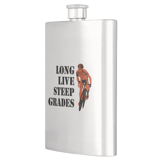 Langlebige, steile Abstufungen Flachmann (Links)