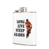 Langlebige, steile Abstufungen Flachmann (Links)