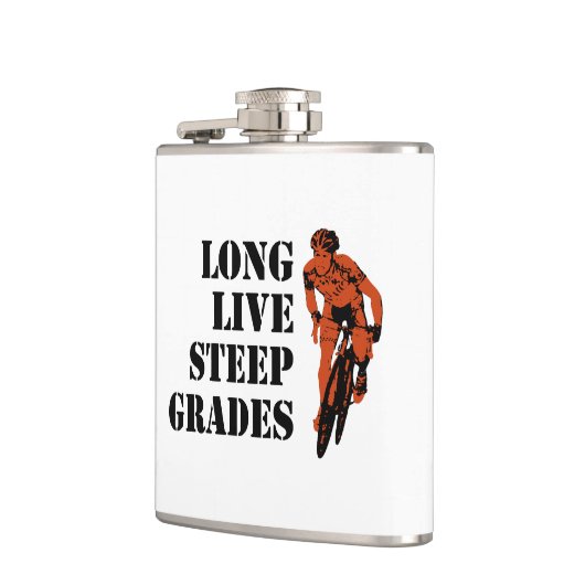 Langlebige, steile Abstufungen Flachmann (Links)