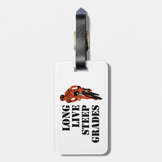 Langlebige, steile Abstufungen Gepäckanhänger (Rückseite vertikal)