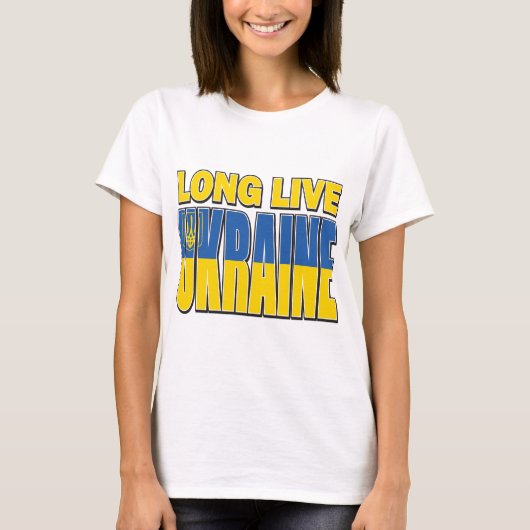 LANGLEBIGE UKRAINE T-Shirt (Vorderseite)