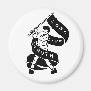 Langlebige Wahrheit Magnet