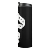 Langlebige Wahrheit Thermosbecher (Nach rechts gedreht)