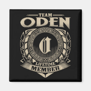 Langlebiges Team-Oden-Mitglied Lustiger Familienna Magnet