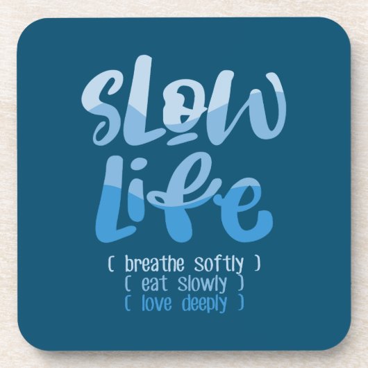 Langlebigkeit 2 getränkeuntersetzer (Vorderseite)