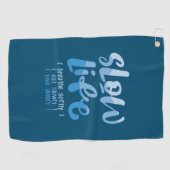 Langlebigkeit 2 golfhandtuch (Horizontal)