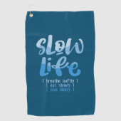 Langlebigkeit 2 golfhandtuch (Vorderseite)