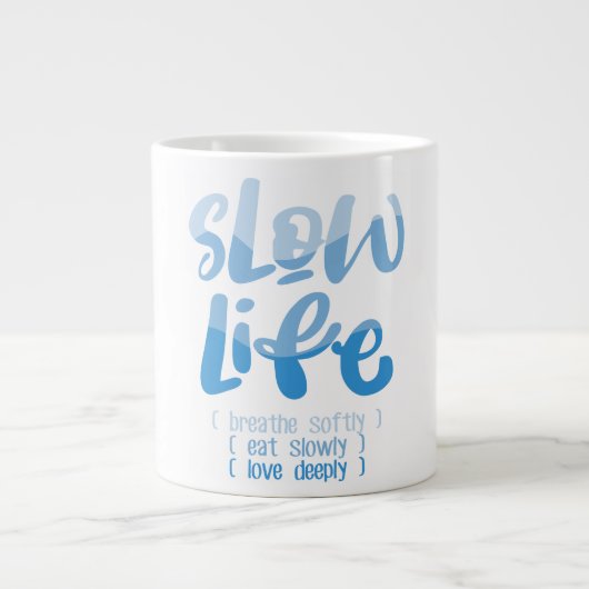 Langlebigkeit 2 Jumbo-Tasse (Vorderseite)