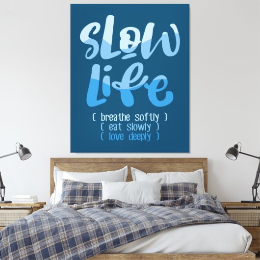 Langlebigkeit 2 leinwanddruck (Insitu (Schlafzimmer))