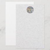 Langlebigkeit-Hochzeit Briefpapier (Vorne/Hinten)