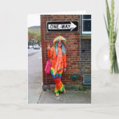 Langlebigkeit Karte (Vorderseite)