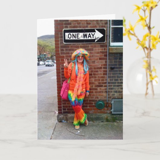 Langlebigkeit Karte (Gelbe Blume)