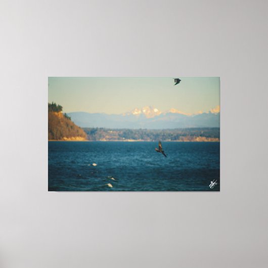 Langley an der Küste #10 Leinwanddruck (Vorderseite)