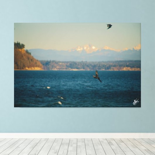 Langley an der Küste #10 Leinwanddruck (Insitu (Holzboden))