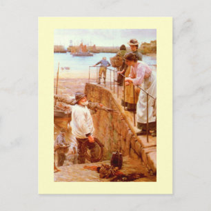 Langley Between the Tides (1901) Vintag Postkarte