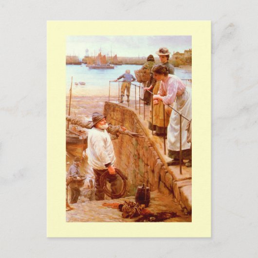 Langley Between the Tides (1901) Vintag Postkarte (Vorderseite)