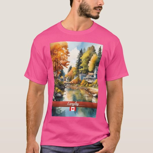 Langley Canada Travel T-Shirt (Vorderseite)
