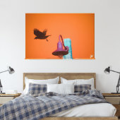 Langley Crow auf der Light Post Series #2 Leinwanddruck (Insitu (Schlafzimmer))