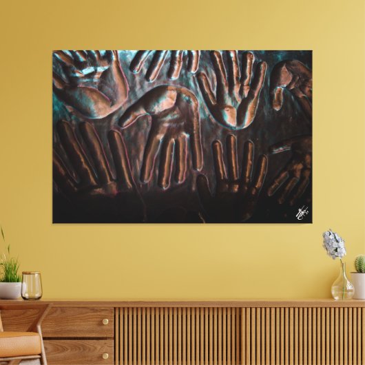 Langley Downtown #1 Leinwanddruck (Insitu (Wohnzimmer))