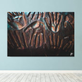 Langley Downtown #1 Leinwanddruck (Insitu (Holzboden))