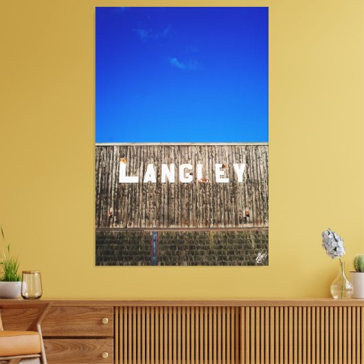 Langley Downtown #2 Leinwanddruck (Insitu (Wohnzimmer))