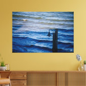 Langley-Küste #2 Leinwanddruck (Insitu (Wohnzimmer))