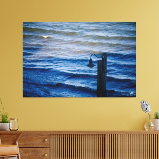 Langley-Küste #2 Leinwanddruck (Insitu (Wohnzimmer))