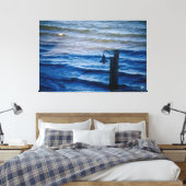 Langley-Küste #2 Leinwanddruck (Insitu (Schlafzimmer))