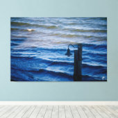 Langley-Küste #2 Leinwanddruck (Insitu (Holzboden))