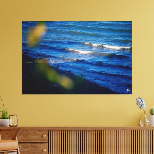 Langley-Küste #3 Leinwanddruck (Insitu (Wohnzimmer))