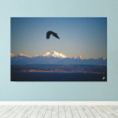 Langley-Küste #6 Leinwanddruck (Insitu (Holzboden))