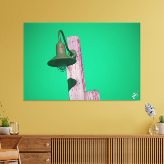 Langley Light Post Series #10 Leinwanddruck (Insitu (Wohnzimmer))