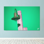 Langley Light Post Series #10 Leinwanddruck (Insitu (Holzboden))