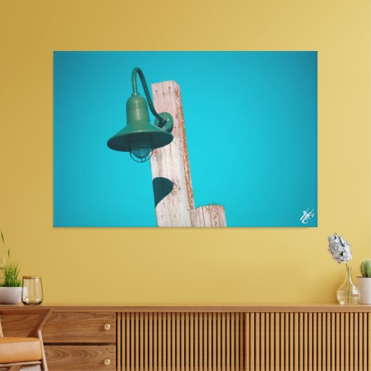 Langley Light Post Series #12 Leinwanddruck (Insitu (Wohnzimmer))