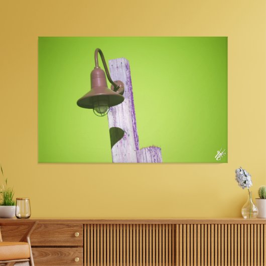 Langley Light Post Series #2 Leinwanddruck (Insitu (Wohnzimmer))