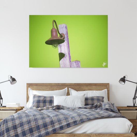 Langley Light Post Series #2 Leinwanddruck (Insitu (Schlafzimmer))